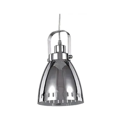 Pendul Presa Mic, 1 bec, dulie E27, D:170 mm, H:350/1200 mm, Crom