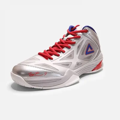 Ghete baschet PEAK Tony Parker TP9 argintiu