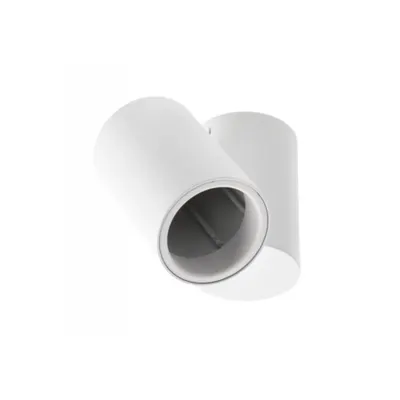 Spot - Ceiling luminaire LUPO, aluminum, 11.6×5.6×11.5, IP20, 1*GU10, max. 50W, round, white