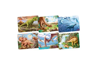 Mini-puzzle din lemn cu 24 piese