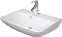 Lavoar Duravit ME by Starck 2343600000, montare pe perete, 60 x 40 cm, dreptunghiular, Alb