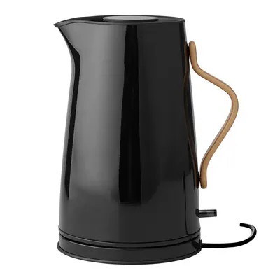 Ceainic electric negru din oțel inoxidabil 1,2 l Emma – Stelton