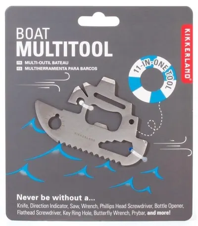 Instrument multifuncțional Kikkerland - Boat, 11 în 1