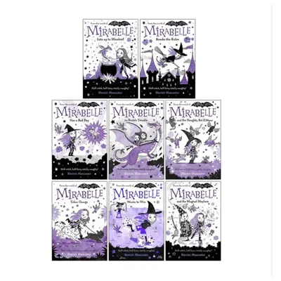 Harriet Muncaster Mirabelle Collection 8 Books Set (Gets up to Mischief, Breaks the Rules, Has a Bad Day, In Double Trouble, Naughty Bat Kittens, Takes Charge, Wants to Win, Magical Mayhem)