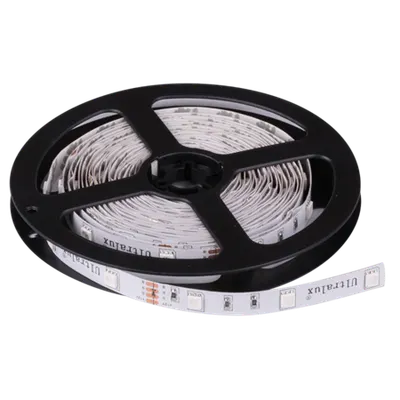 Banda Led Rgb 7.2w/m, 12v Dc, Smd5050, 30led/m, Ip20
