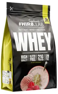 Instant Whey Protein, ciocolată albă și zmeură, 750 g, Hero.Lab