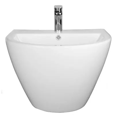 Lavoar suspendat alb lucios 53 cm Fluminia Andromeda