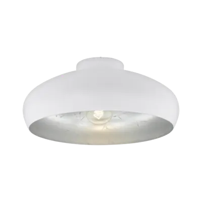 Lampa tavan MOGANO alb, silver 220-240V,50/60Hz IP20