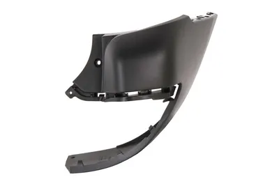 Flaps bara protectie Spate Dreapta model cu usa din spate, negru, potrivit CITROEN BERLINGO, BERLINGO MULTISPACE, BERLINGO/MINIVAN; PEUGEOT PARTNER