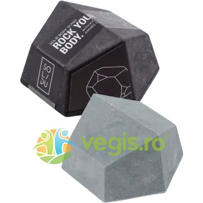 Sapun Solid pentru Corp cu Argila Caolinica, Salvie si Ulei de Masline 70g