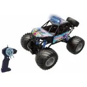 Masinuta cu Telecomanda Big Foot, Scara 1/10, 44cm, Diverse Culori