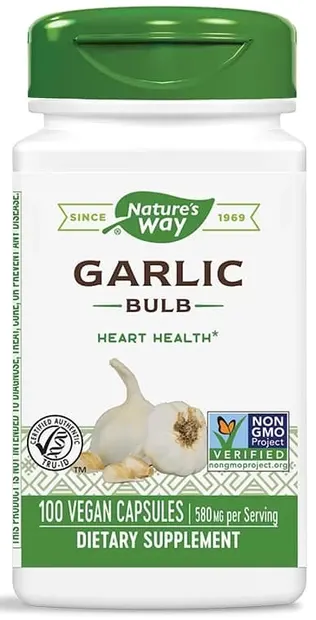 Garlic Bulb, 580 mg, 100 capsule, Nature's Way