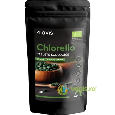 Chlorella Tablete Ecologice/Bio 125g
