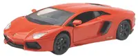 Mașină din metal Newray - Lamborghini Aventador, portocaliu, 1:24