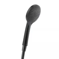 Para dus Duravit UV0650013046, 110 mm, 1 functie, Negru mat