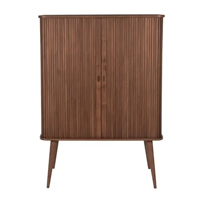 Comodă cu aspect de lemn de nuc Zuiver Barbier, maro