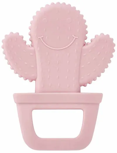 Jucarie gingival BabyJem - Cactus, Pink