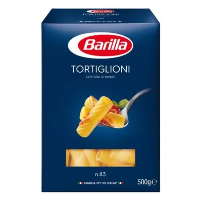 Paste scurte tortiglioni n.83, Barilla, 500g Engros