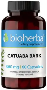Catuaba Bark, 360 mg, 60 capsule, Bioherba