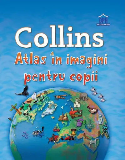 Collins - Atlas în imagini pentru copii - Hardcover - ***