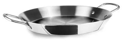 Tavă din oțel pentru paella Ibili - 5ply Element, 38 cm