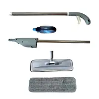Mop plat PAA-home®, multifunctional spala si pulverizeaza, dimensiuni 38x10 cm si include 1 laveta microfibra, capacitate rezervor 350 ml