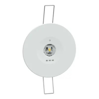 Exiway Smartbeam, IP42, montaj incastrat, DiCube, mod de functionare permanent-nepermanent, 1,5h, pentru cai de evacuare