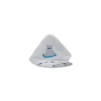Prosop brodat hippo grey blue 75x75 cm Fillikid