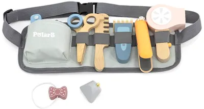 Set din lemn Viga Polar B - Micii coafori