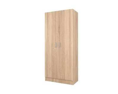Dulap Remi, 2 Usi, Stejar Sonoma, 80 x 51 x 170 cm