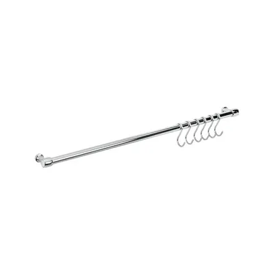 Tijă de agățat pentru bucătărie din oțel cromat Lonardo – Metaltex