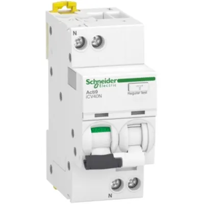 Acti9, Icv40n 1p+n B 10a 10ma a Rcbo