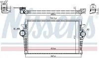 Intercooler FORD GALAXY; SEAT ALHAMBRA; VW SHARAN 1.9D 2.0D intre 2002-2010