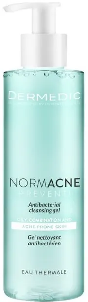 Dermedic Normacne Gel de curățare facială antibacterian, 200 ml
