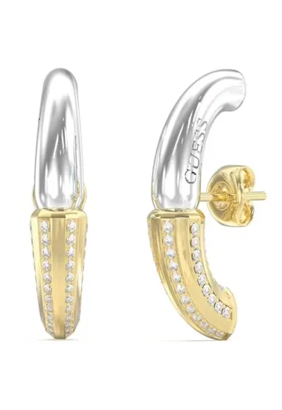 Cercei Majorelle stud lung cu cristale JUBE05369JWYGRHT-U - Auriu - Argintiu