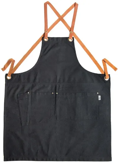 Șorț pizza Witt Pizza - Negru, 75.5 x 86.5 cm