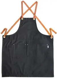 Șorț pizza Witt Pizza - Negru, 75.5 x 86.5 cm