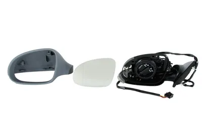 Oglinda stanga potrivit VW PASSAT 2005-2010 - electrica, asferic, incalzita, grunduita