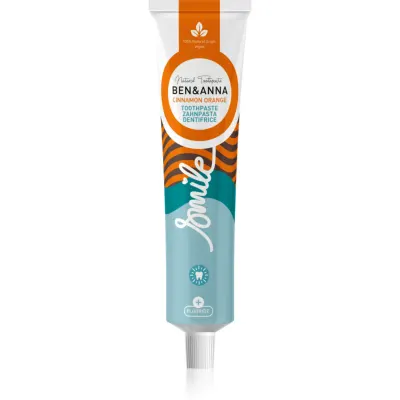 BEN&ANNA Toothpaste Cinnamon Orange pastă de dinți naturală 75 ml