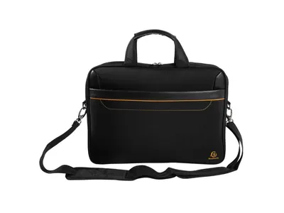 Servieta laptop 42x30.5x5 cm, Exactive Exacompta 17434E, negru