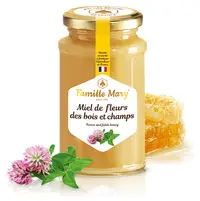 Miere de albine buchet din flori de câmp și pădure, 360 g, Famille Mary