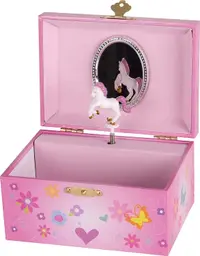 Cutie muzicală cu unicorn