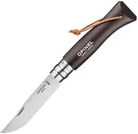 Cuțit pliabil Opinel Inox - Colorama, №8, negru