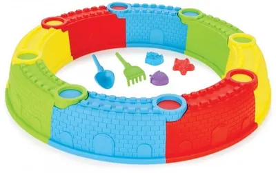 Pilsan Kids Sandcastle Set - Formele castelului de nisip cu accesorii