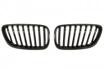 Grila fata Dreapta Stanga Fata (set, negru lucios negru-mat) potrivit BMW 2 (F22, F87), 2 (F23) 1.5-3.0 10.12-06.21 10.13-06.16