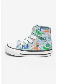 Tenisi cu model Chuck Taylor All Star - Verde/Portocaliu mandarina/Albastru glaciar