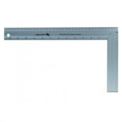 Patrat de tamplar din aluminiu 450×190 mm