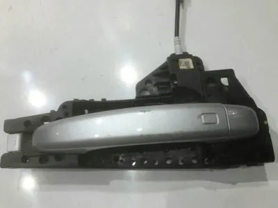 Maner usa dreapta fata cu suport culoare argintie - lx7w 8T0837205A Audi Q5 (2008-2012) [8R]