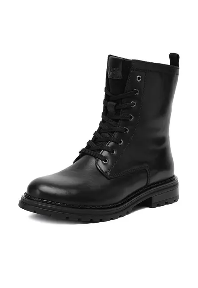 Ghete dama CEO-WI16-TIBILISI-02 - Piele naturala - Negru