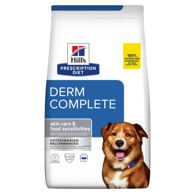 Hill's Prescription Diet Canine Derm Complete, 4 kg